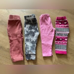 12 month girl pants bundle